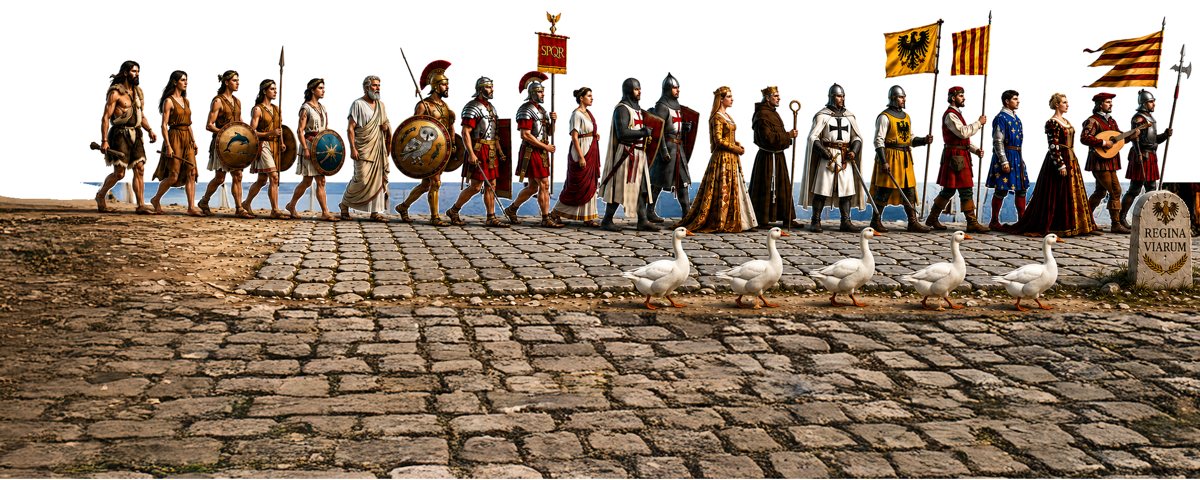 La versione da piazza di Giocando con la Storia